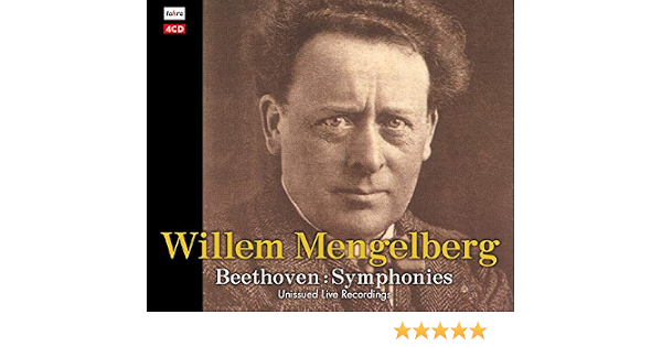 ベートーヴェン交響曲集 未発表録音集 ウィレム メンゲルベルク Beethoven Symphonies Mengelberg Unissued Live Recordings 4cd 国内プレス 日本語帯 解説付 Live Amazon Co Jp