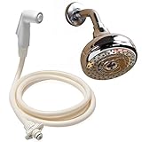 Rinse Ace 3510 2-in-1 Convertible Showerhead with Four Settings, Chrome [並行輸入品]