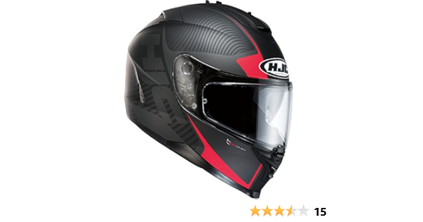 Amazon Hjc エイチジェイシー バイクヘルメット フルフェイス レッド Mc1f Xl 61 62 Is 17 ミッション Hjh081 フルフェイス 車 バイク