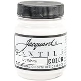 Jacquard Products Jacquard Textile Color Fabric Paint, 2.25-Ounce, White by Jacquard