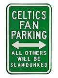Celtics Slam Dunked駐車場サイン