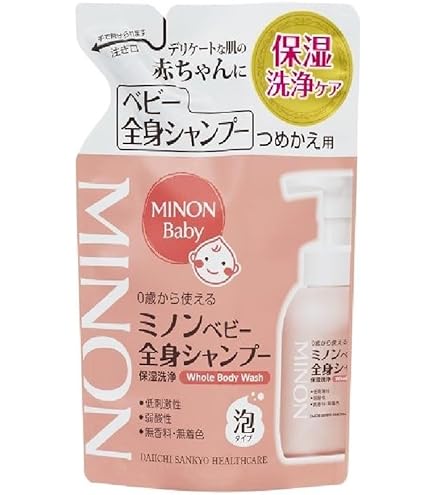 新品未開封　MINONミノンベビー　全身保湿ミルク　全身シャンプー　まとめ売り Amazon.co.jp: MINON(ミノン) ベビー全身シャンプー 詰替用 300mL