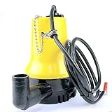 DC 12V 電動 水中ポンプ ウォーターポンプ ビルジポンプ 排水 給水 小型 軽量 流量 70リットル/分 海水 塩水 汚水 船舶 ヨット 水槽 灌漑 散水 アウトドア (12V)