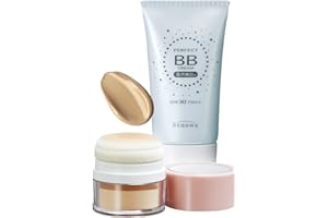 美白 超簡単メイクセット＜美白＞ 薬用美白BBクリーム 30g 1本 ポンポンパウダー 6g UV 1個