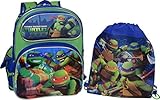 TMNT Ninja Turtles Deluxe 14" School Bag With Bonus Sling Bag [並行輸入品]