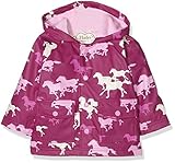 Hatley Baby Girls' Classic Printed Raincoat Fairy Tale Horses 18-24 Months [並行輸入品]