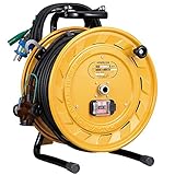 ハタヤ(HATAYA) テモートリール 漏電遮断器付 接地付 30m TB-130K