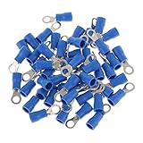 Non-brand 50mm青5.3mm絶縁リング圧着コネクタ端子のパック電気ケーブル/配線