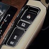 アルファード ヴェルファイア 30系 パーキング ブレーキ スイッチ カバー 内装 ドレスアップ インテリアパネル 内装パーツ ALPHARD VELLFIRE 前期 後期 ABS樹脂製 1枚【ピアノブラック】AV-XCBB