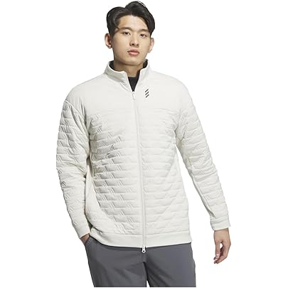 Amazon | [adidas Golf] ゴルフジャケット ビッグアディダスロゴ 保温