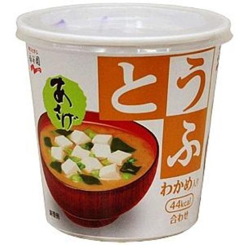 永谷園 カップみそ汁生みそタイプあさげ とうふわかめ入り