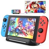 Nintendo Switch用TVドッキングステーション、Switch OLEDドック、HDMIおよびUSB 3.0ポート付き公式Nintendo Switch用ポータブルTVスイッチドックステーションの交換品 (210Y)