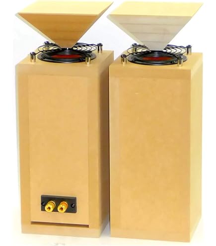 Amazon | 20cmバックロードホーンエンクロージャー組立キット 2本