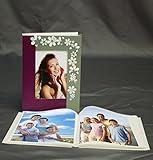 KVD Albums Soft Brag album Collection, Holds 36 4x6 photo, 1 per page Redesigned photo FRAME and sle