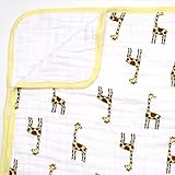 (エイデン アンド アネイ)aden+anais ひざ掛け ドリーム ブランケット 02.ジャングルジャム×ジラフ [並行輸入品]