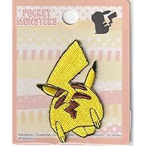 Amazon.co.jp: 稲垣服飾 ポケモン シールワッペン ピカチュウ シール