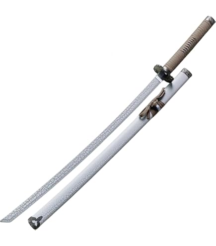 Amazon | 金属付木刀 黒鞘龍 鞘・鍔（つば）付 全長約101cm