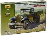 Zvezda Models Soviet Army 1.5 Ton Truck WWII Model Kit