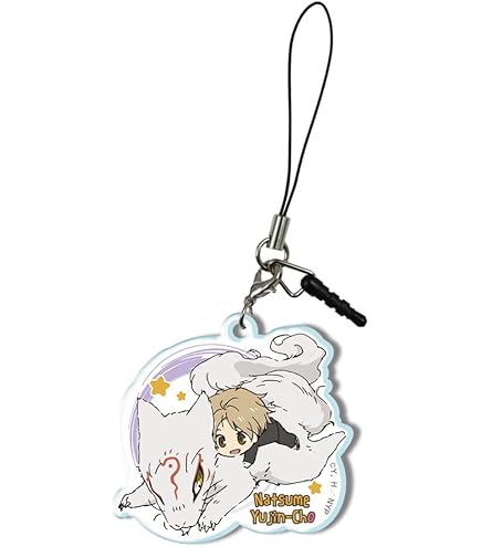 Amazon | 夏目友人帳 缶バッジ デザイン04 ニャンコ先生&黒