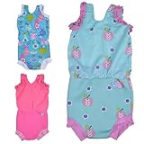 スプラッシュアバウト 女の子 ベビー 水着 ウェットスーツ スイムウェア HAPPY NAPPY COSTUME L(6-14ヶ月) TUTTI.FRUTTI [並行輸入品]