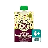 有機梨＆ミックスベリー、ココナッツ水、玄米＆キノア100グラム (Babease) (x 2) - Babease Organic Pear & Mixed Berries, Coconut Wate