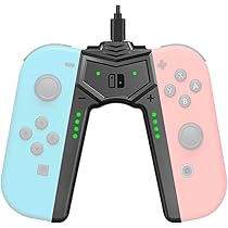 Switch+ドック+ジョイコン4個+joyconグリップ+joycon充電器 Switch Joy-Con充電グリップ【新品】 - AT FIELD