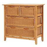 サンフラワーラタン  ラタンバスケットの収納チェスト G547PT