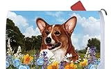 Corgiレッド/ white- Best of Breed Dog Breedメールボックスカバー