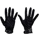 Best GLV2005L Nighthawk Nitrile Gloves Powder-Free, Black, Large (Case of 50) [並行輸入品]