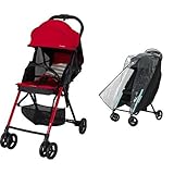 【セット買い】 コンビ ベビーカー F2 バーニングレッド(RD) + 純正レインカバー