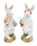 オブジェ・置物 （ホワイトラビット×イースターエッグ） XIR1030