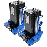 油圧式 爪付きジャッキ ブルー 爪部約15t 頭部約30t 2台 セット 油圧ジャッキ 爪ジャッキ ボトルジャッキ 爪式 ジャッキ 手動 ジャッキアップ 爪付 爪つき つめ付き ツメ付き 工具 修理 