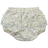 《秋冬春対応》(日本製) Pample Mousse(パンプルムース) 接結天竺小花柄ブルマ 80cm~90cm/OW NO.DP-73301