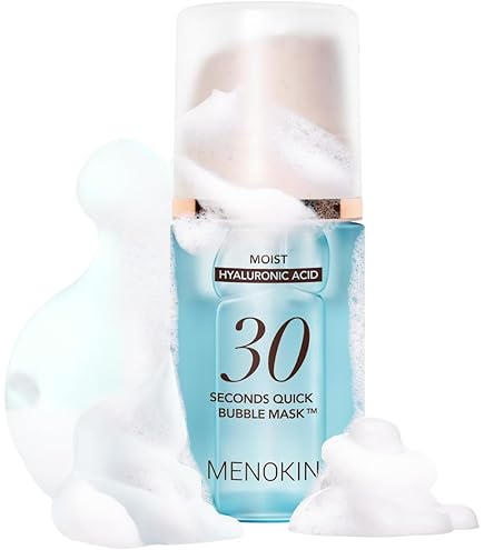 Amazon.co.jp: メノキン 30秒バブルマスク モイスト ヒアルロン酸