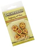 Pathfinder Legacy of Fire Dice, Set of 7 [並行輸入品]
