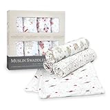 Little Linen Company Muslin Swaddle - Space Man by The Little Linen Company [並行輸入品]