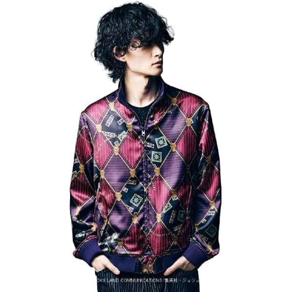 Amazon | [glamb] JOJO x グラム Giorno Giovanna ska JKT ジョルノ