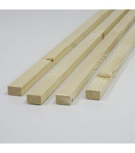 Amazon | ホワイトウッド 小割材 【約45×45×1820mm】1本入り | 角材