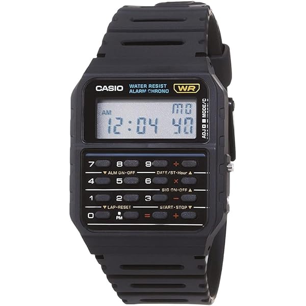 Amazon | CASIO CLASSIC CA-53WPC-1B パックマンコラボモデル デジタル
