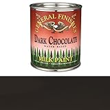 General Finishes Dark Chocolate Milk Paint Pint [並行輸入品]