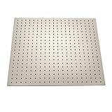バスルーム20インチ雨シャワーヘッドクロム真鍮UltrathinシャワーTop Sprayer天井マウント 20"×20" RZ7010302