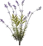 ポピー 造花 ラベンダーブッシュS 全長40cm・花穂9cm パープル FB-2437PU