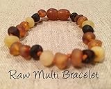 Baltic Amber Teething Bracelet for Babies (Unisex) (Multi) - Baby, Infant, and Toddlers will all ben