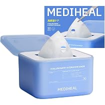 Amazon.co.jp: MEDIHEAL(メディヒール) ヒアルロン酸 30枚マスク 大