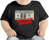 Sweaty Franklin dollar オーガニックベビーTシャツ 12 - 18 Months