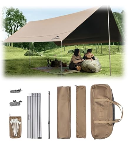 Snow Peak STP-381-IV-US Light Tarp Penta Ivory : Amazon.com.au