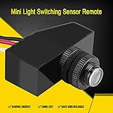 Haofy あかりセンサースイッチ センサースイッチ フォトセルライトスイッチオートON OFFライトセンサーコントロールスイッチ12V 24V 36V 48V