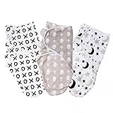 Perfk 新生児の寝袋　寝具　寝袋　新生児用　夏用　旅行用　0〜8ヶ月　綿　3個セット