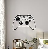 Xboxコントローラ壁デカールゲームパッド再生部屋ビニールステッカーゲームビデオゲーム保育園壁アートTeen子供部屋Gamer壁装飾リムーバブルギフト壁画64i