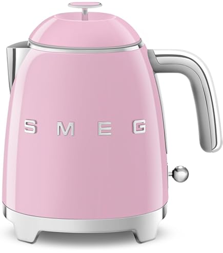 Amazon | SMEG ミニ50年代レトロスタイル3カップ電気ケトル 二重